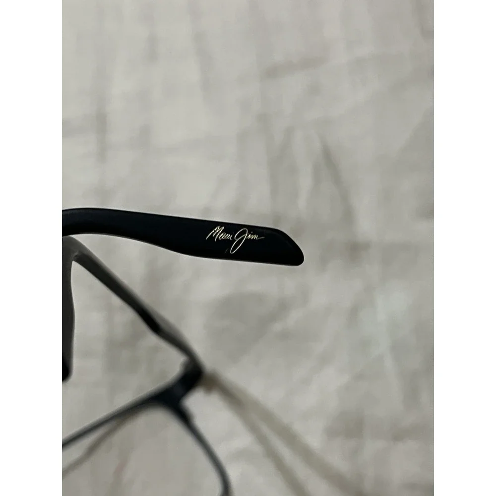 Maui Jim Eyeglasses Frames MJO2103-80M Matte Brown Wood Grain Black 53-19-140